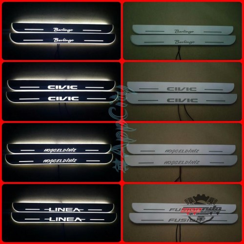 Kişiye Özel Işıklı Kapı Eşiği, Işıklı Kapı Eşiği, Araca Özel Eşik